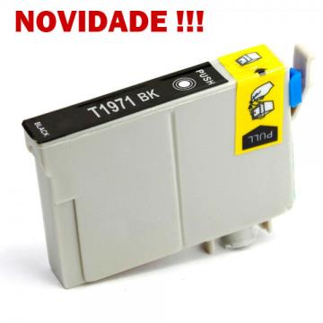 CART.  COMPATIVEL EPSON T196/T197 PRETO 17ml