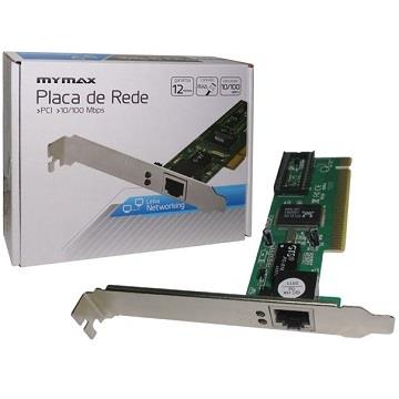 PLACA DE REDE 10/100 PCI MYMAX (CHIP REALTEK)