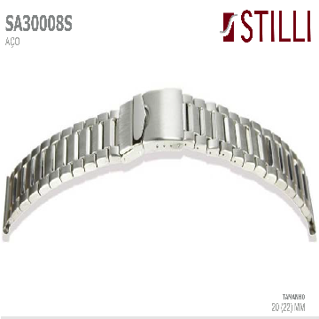 SA30008D PULSEIRA DE AÇO