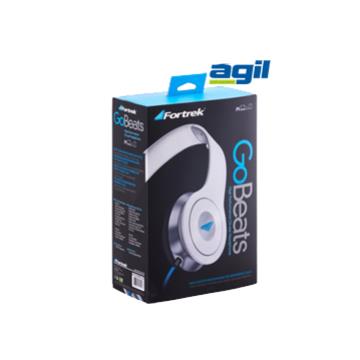 FONE DE OUVIDO COM MICROFONE P2 BRANCO GO BEATS FORTREK