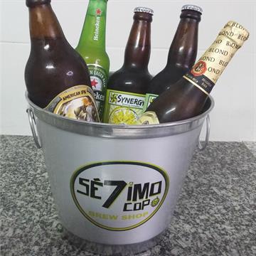 BALDE ALUMÍNIO 5 LITROS SÉ7IMO COPO