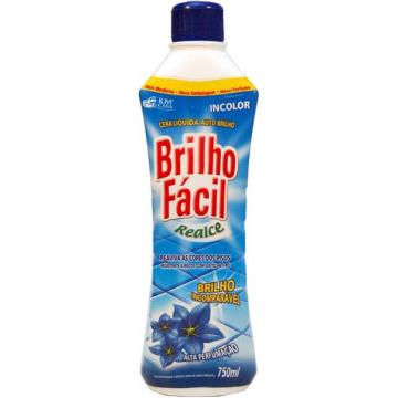 CERA BRILHO FACIL INCOLOR 750 ML (UND)