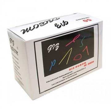 Giz para Lousa Branco caixa c/ 50 unidades