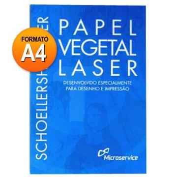 Papel Vegetal 60/65 G A4 folha