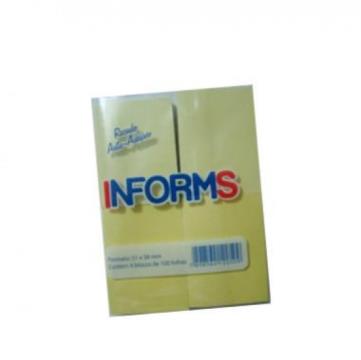 Recado auto adesivo 38 x 51