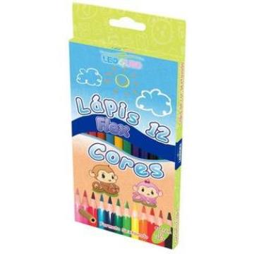 Lápis de Cor 12 cores sonic