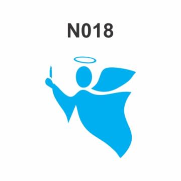 N018 - Molde PVC – Anjo