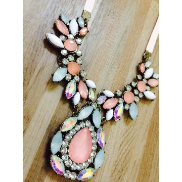 Maxi Colar Rosa Jelly