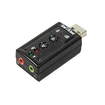 ADAP. USB P/ SOM - FONE E MICROFONE - AD02