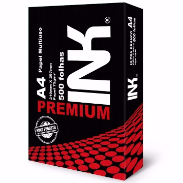PAPEL A4 INK PREMIUM 75GR 210X297MM PCT C/500FLS