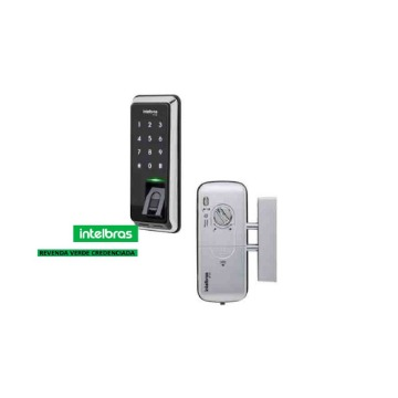 Fechadura Digital Biométrica FR-220 Intelbras Teclado de Senha