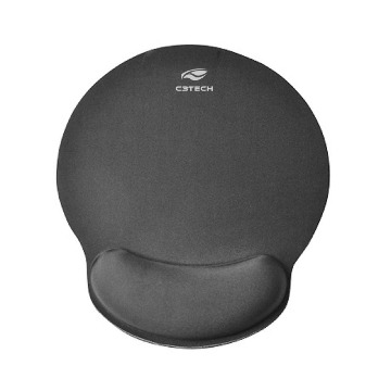 Mouse Pad C3-Tech MP-100 Com Apoio de Punho em Gel