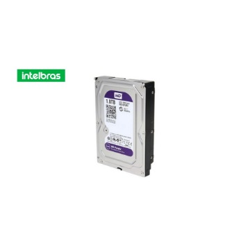 Drive de HD Intelbras Wd10-Purx 1-tb Sata Ii 5400-rpm 64-mb