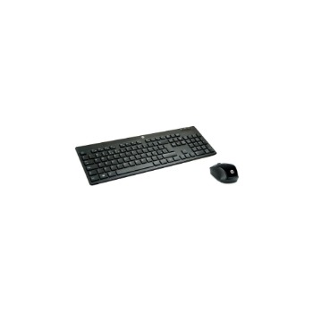 Teclado e Mouse óptico HP C200 2.4-ghz Wireless Preto