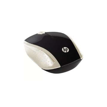 Mouse Optico HP X200 Oman 1000-dpi Dourado Sem Fio