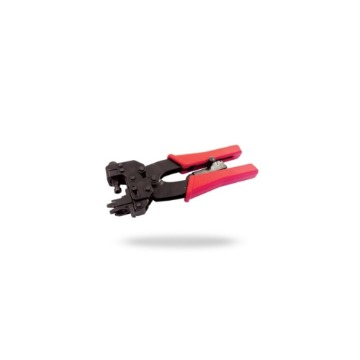 Alicate De Compressão Tecvision Catraca E Trava Rg-59 E Rg-6