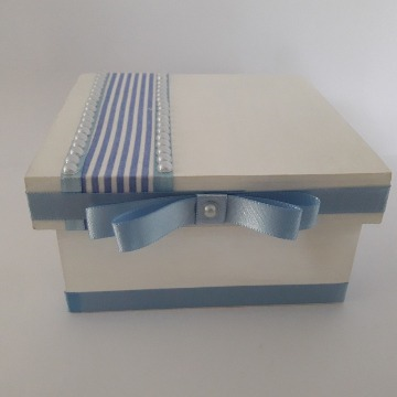 Caixa de Mdf Decorada 13x13