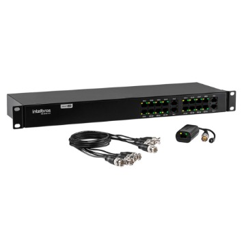 VB 3016 WP Balun com alimentação para CFTV