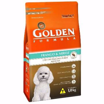 Ração Golden Formula Adultos Raças Pequenas Frango e Arroz 1Kg