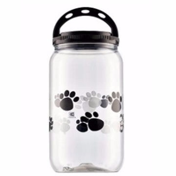 Pote Plastico Pata com Alça Black 3,6lt.