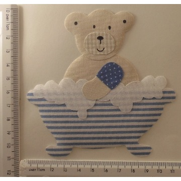 Urso (patch aplique com termocolante)