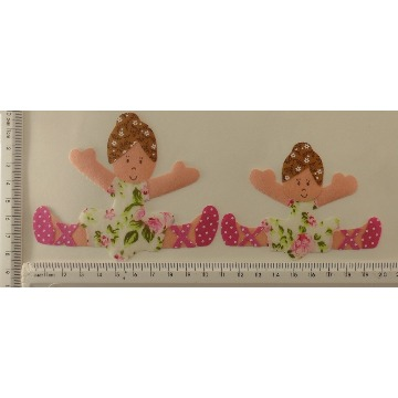 BONECA ( PATCH APLIQUE COM TERMOCOLANTE )
