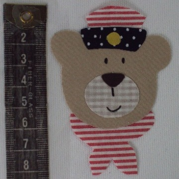 urso com gravata de marinheiro
