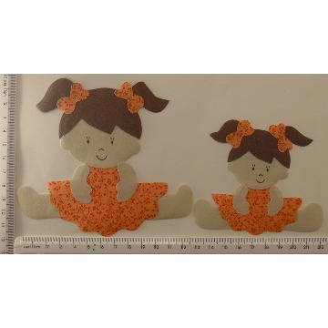BONECA ( PATCH APLIQUE COM TERMOCOLANTE )