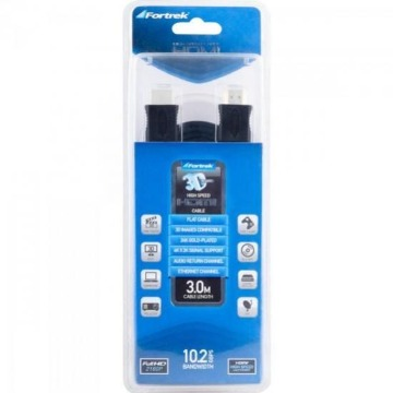 CABO HDMI FLAT 1.4 3D 4K 1,8 MT FORTREK