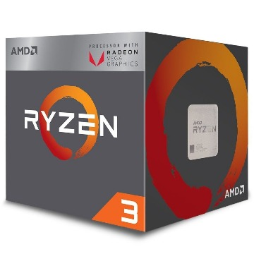 P1331 Processador AMD RYZEN 3 2200G 3.5GHz 6MB com Wraith Stealth Cooler / Radeon VEGA 8 / AM4 / 65W