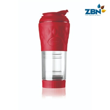 PRESSCA CAFETEIRA E INFUSOR DE CHÁ 350ml - VERMELHA