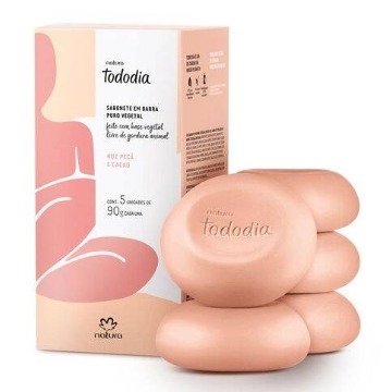 SABONETE EM BARRA NOZ PECÃ E CACAU TODODIA