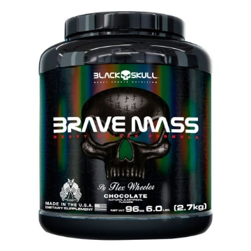 BRAVE MASS - 2,7Kg - Chocolate - Black Skull