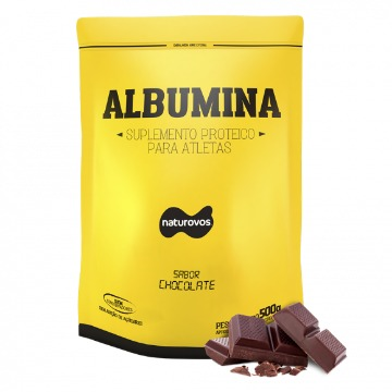 Albumina - 500g - Chocolate - Naturovos