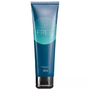 Avon Free Shampoo Cabelo e Corpo 90ml
