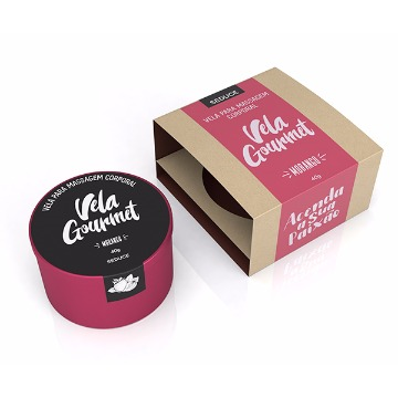 Vela Gourmet Morango 40g