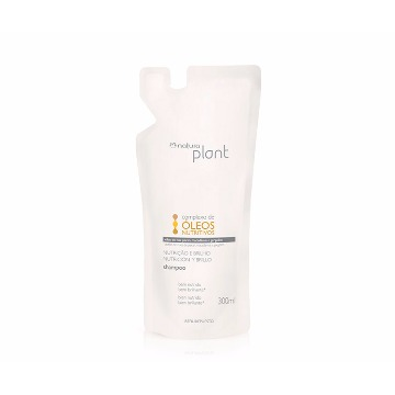 Refil Shampoo Plant Nutrição e Brilho 300ml