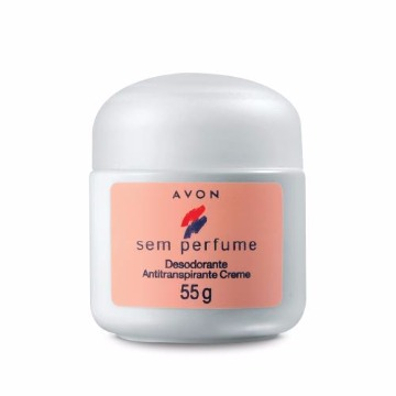Desodorante Creme Avon Sem Perfume 55g