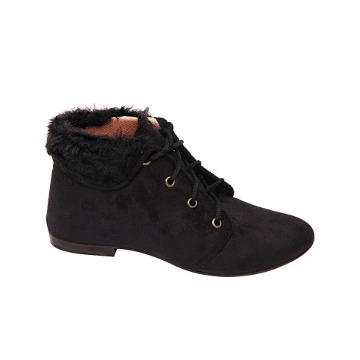Botinha Cheyenne Pêlo Preto