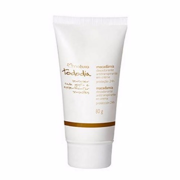 Desodorante Creme Macadâmia Tododia 80g