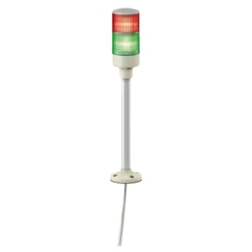XVGB2H COLUNA LUMINOSA 2 ELEM.LED D60MM IP53 24VCA CC TUBO E BASE FIXACAO VM VD SCHNEIDDER 08.18