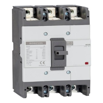 AGW250N-DX150-3 DISJUNTOR EM CAIXA MOLDADA 30 kA (380 VCA) MAGNETICO E TERMICO FIXO 150 A 3 POLOS 12775104 WEG 1119
