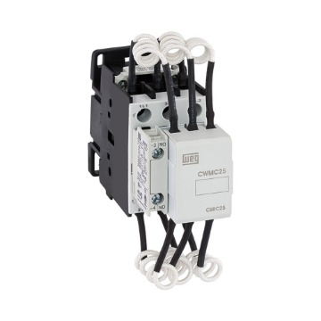 CWMC25-10-30X26 CONTATOR 11KVAR/220V 20KVA/380V 190V 50Hz/220V 60Hz(0,75) 11471428 WEG 08.18