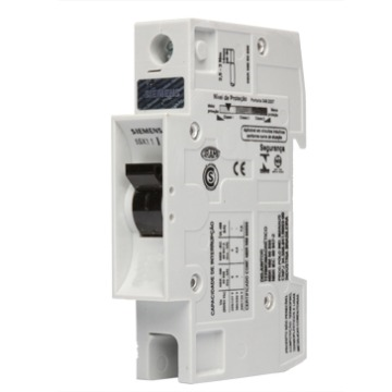 5SX1 110-7 MINI DISJUNTOR UNIPOLAR 10A C 7898095711467 SIEMEN