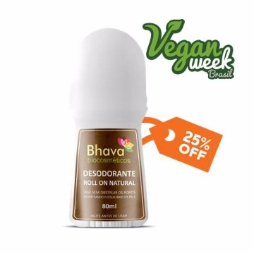 Desodorante natural roll on 80 ml