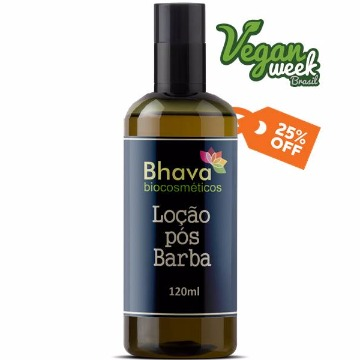 Loção natural pós barba 120ml