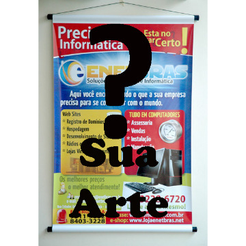 Banner Fotográfico - 100 x 150 cm - 1 unidade - Envie sua imagem.