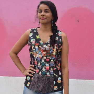Blusa Café