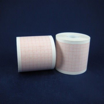 Bobina de Papel Termossensível Milimetrado para ECG 50mm x 30m - cx com 10 unid.