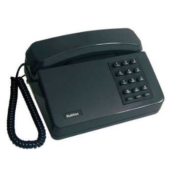 Telefone com Fio Padrao com Chave Grafite - Multitoc